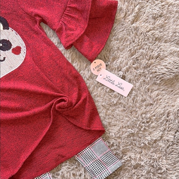 Sequins Panda Outfit (2-Piece Set) - Picture 8 of 15